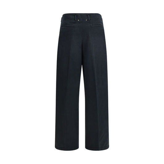 Golden Goose Black Cotton Casual Pants