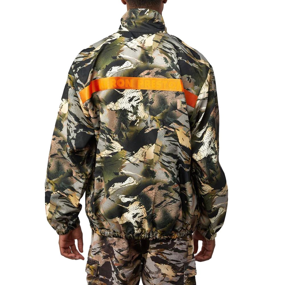 Heron Preston Bicolor Polyamide Shell Jacket
