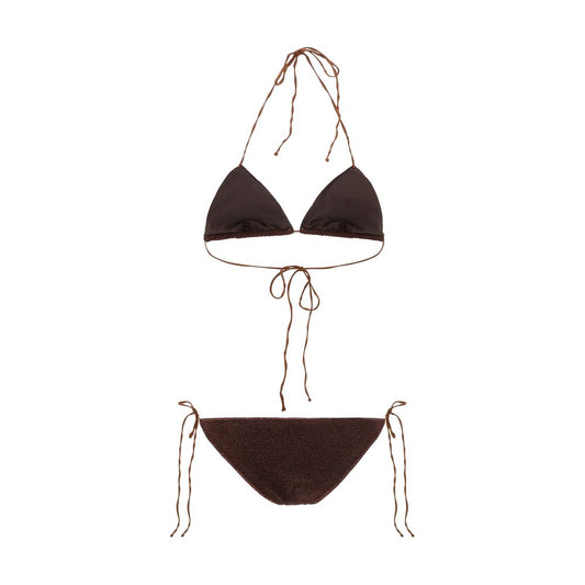 Oséree Brown Elastane Bikini