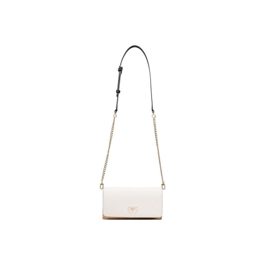 Guess Beige Polyethylene Clutch Bag