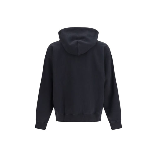 Off-White Black Cotton Sweatshirt