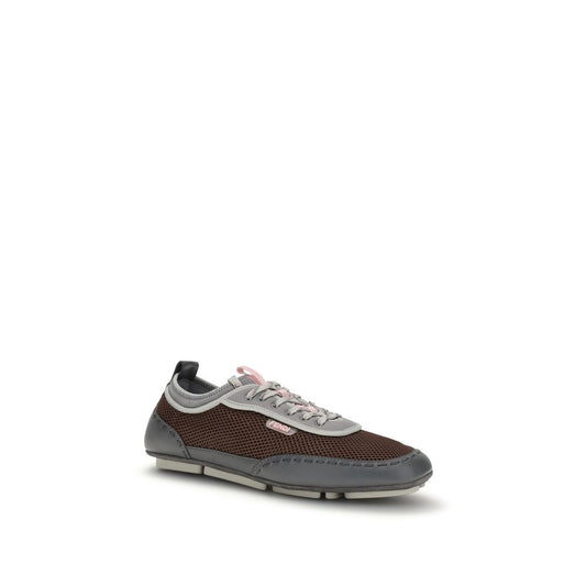 Fendi Multicolor Calf Leather Bos Taurus Athletic Sneakers