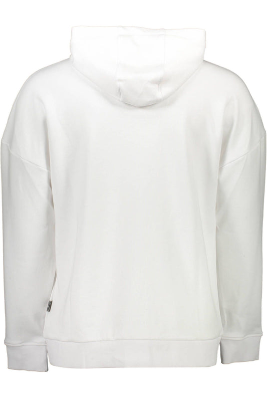 Plein Sport Bianco Cotton Men Sweatshirt