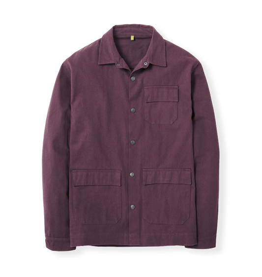 Men's Overshirt Purple