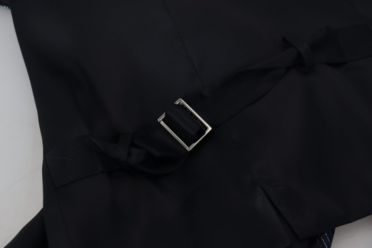 Dolce & Gabbana Multicolor Polyester Waistcoat Dress Formal Vest