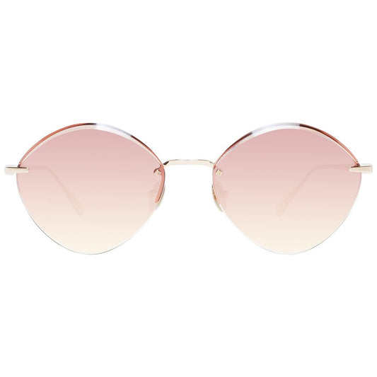 Scotch & Soda Gold Stainless Steel Sunglasses