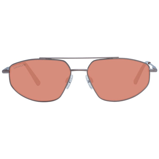 Serengeti Bronze Metal Sunglasses