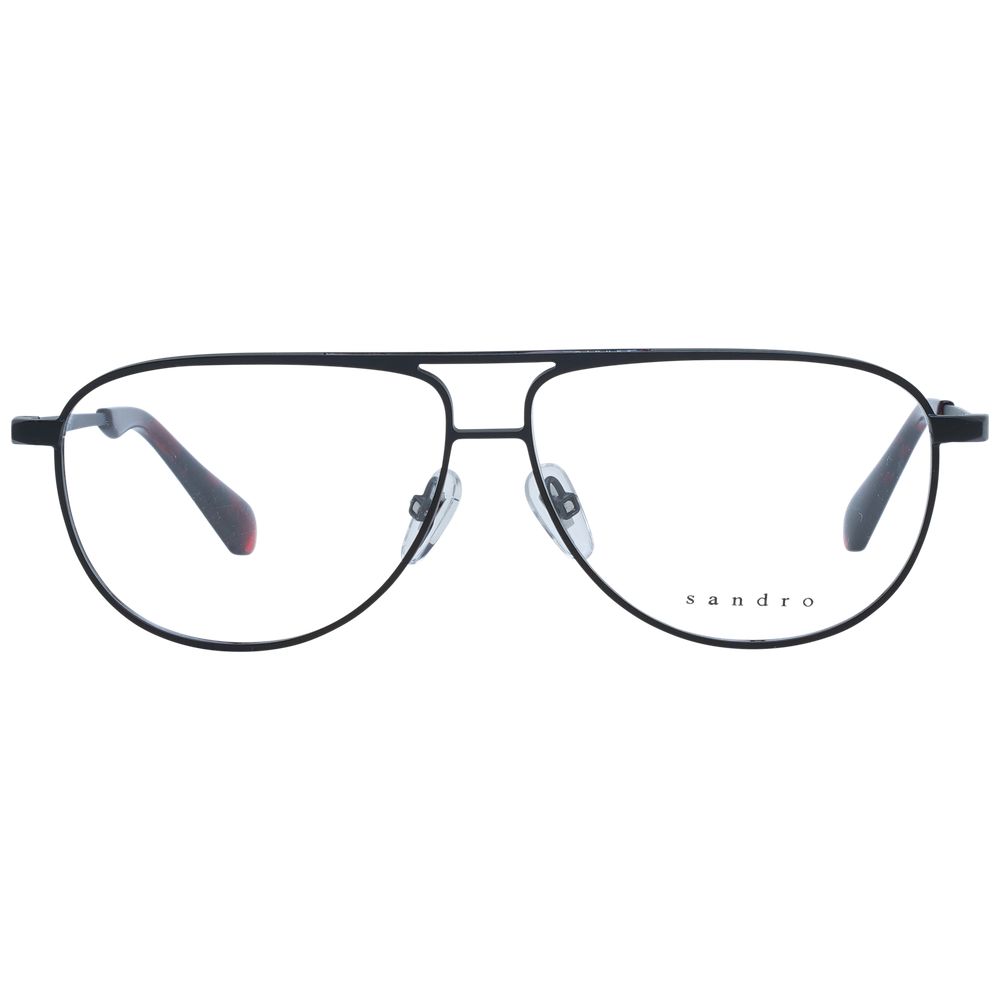 Sandro Black Stainless Steel Glasses (Frames)