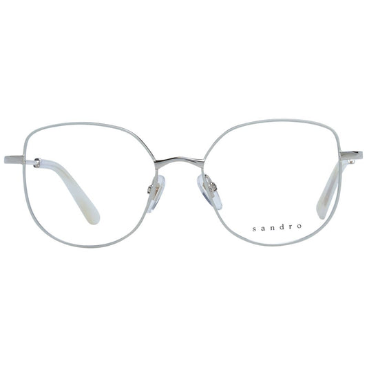Sandro White Stainless Steel Glasses (Frames)