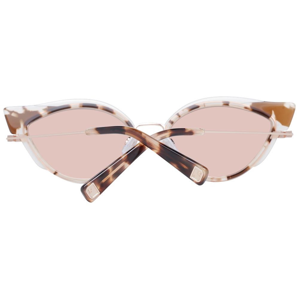 Dsquared² Brown Metal & Plastic Sunglasses