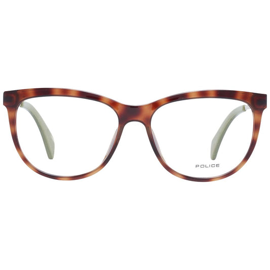 Police Brown Metal & Plastic Glasses (Frames)