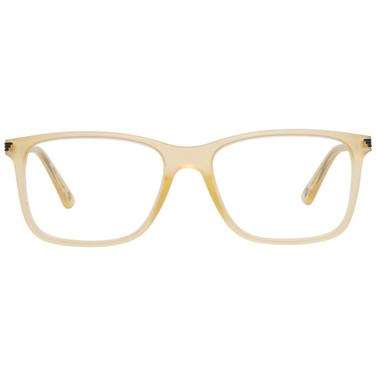 Police Yellow Metal & Plastic Glasses (Frames)