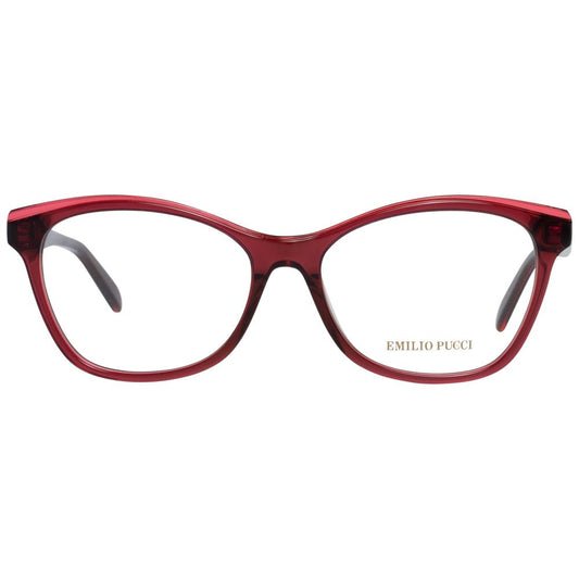 Emilio Pucci Red Plastic Glasses (Frames)