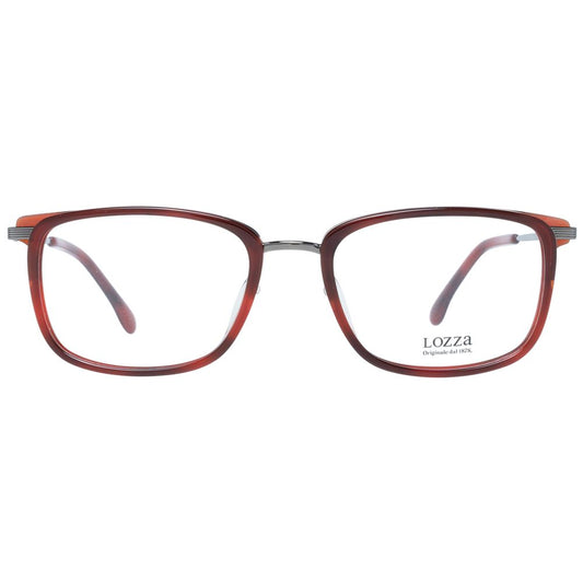 Lozza Red Plastic Glasses (Frames)
