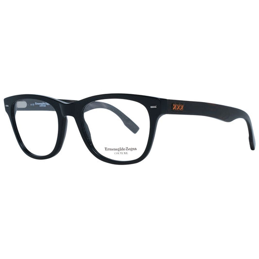 Ermenegildo Zegna Black Plastic Glasses (Frames)