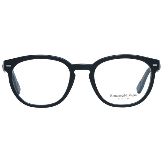 Ermenegildo Zegna Black Plastic Glasses (Frames)