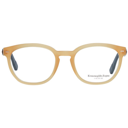 Ermenegildo Zegna Orange Metal & Plastic Glasses (Frames)