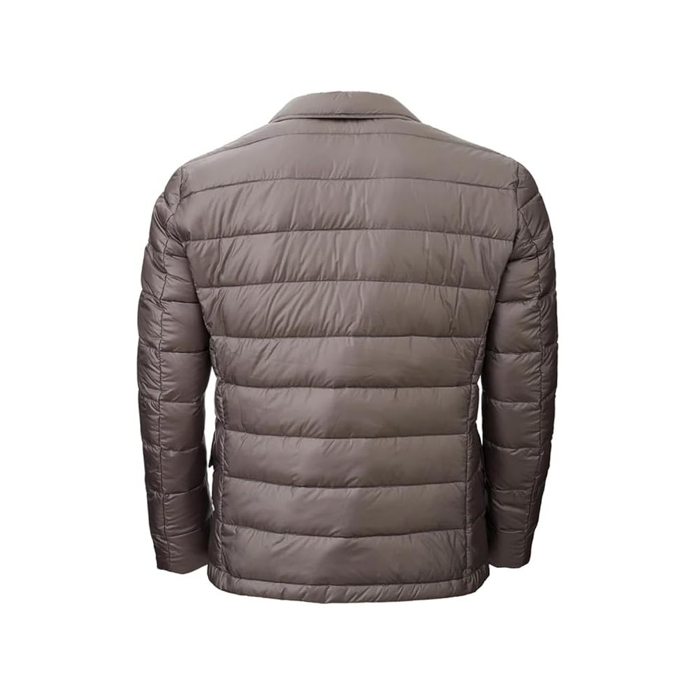 Add Gray Polyamide Men Jacket