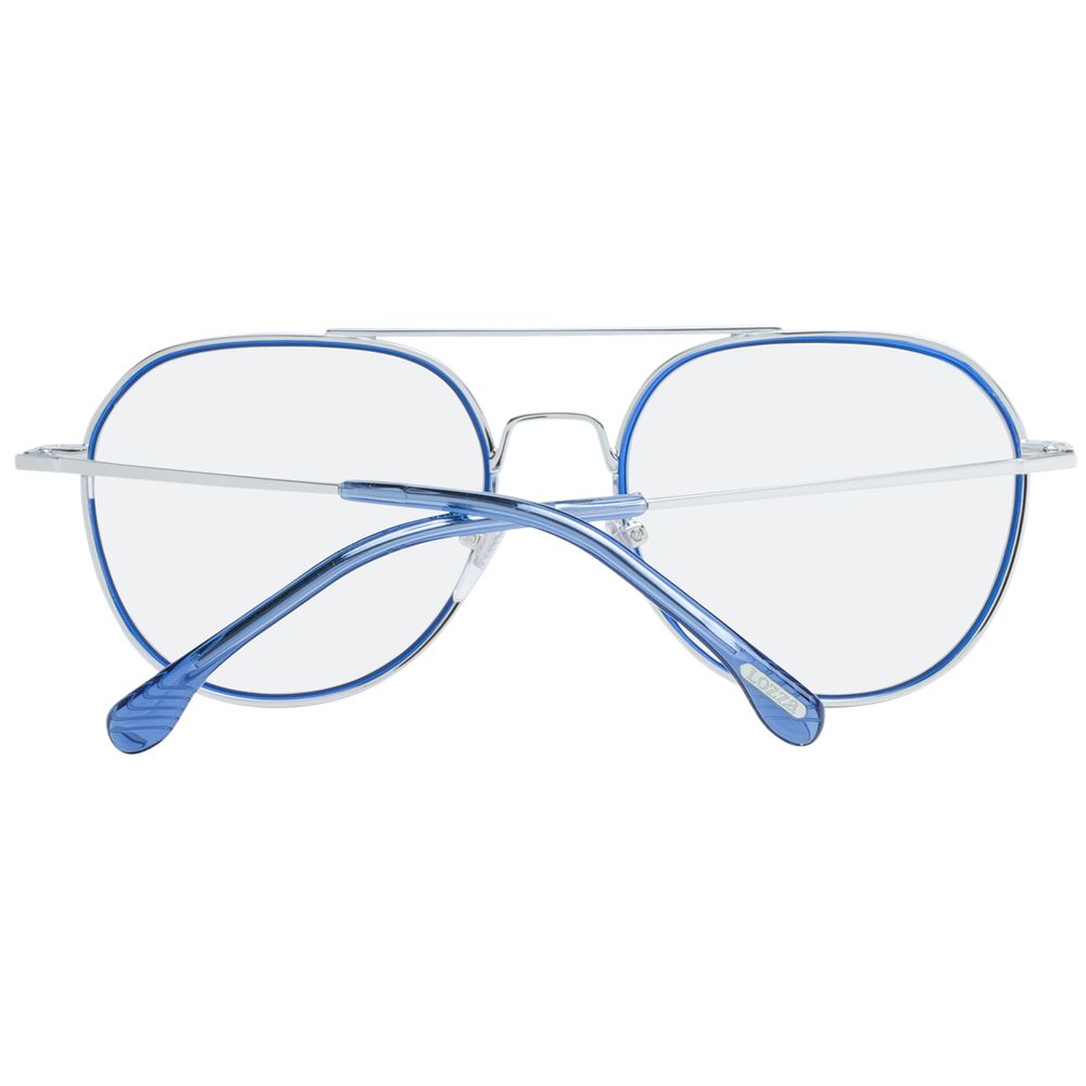 Lozza Gray Metal Sunglasses