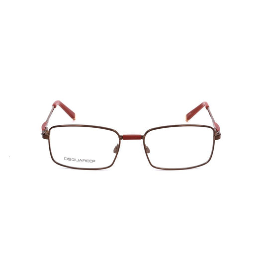 Dsquared² Brown Metal Glasses (Frames)