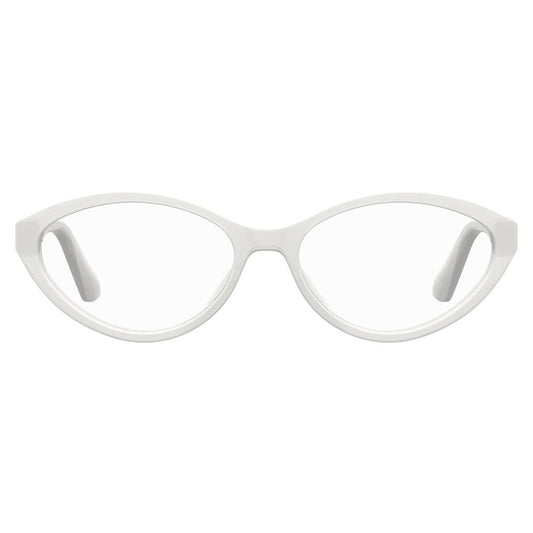 Moschino White Acetate Glasses (Frames)