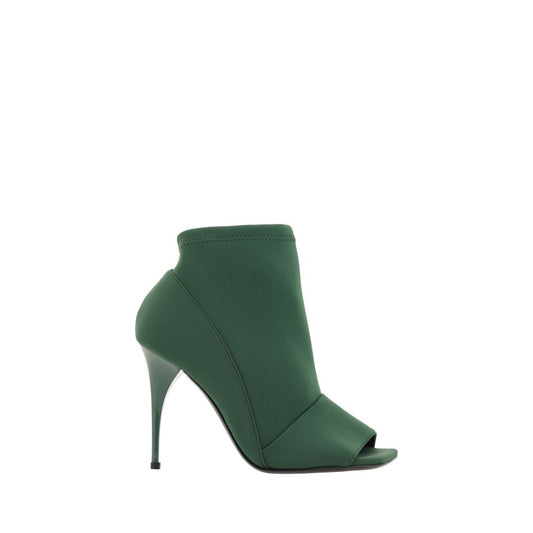 Bruno Frisoni Green Polyamide High Heel Pumps