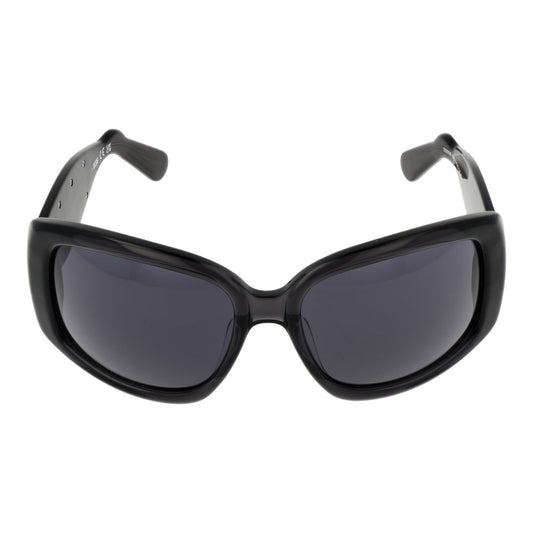 GCDS Black Acetate Sunglasses