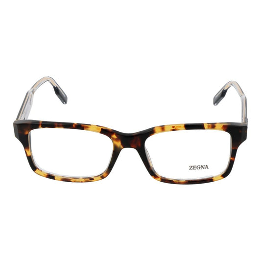 Ermenegildo Zegna Brown Acetate Glasses (Frames)