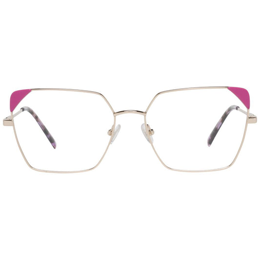 Emilio Pucci Rose Gold Metal & Plastic Glasses (Frames)