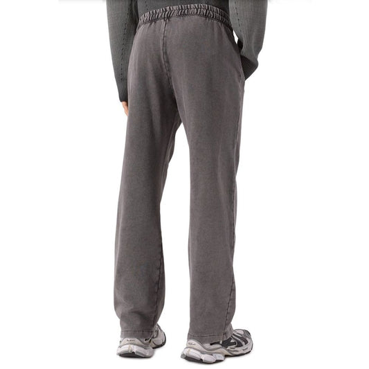 Diego Venturino Gray Cotton Men Trouser