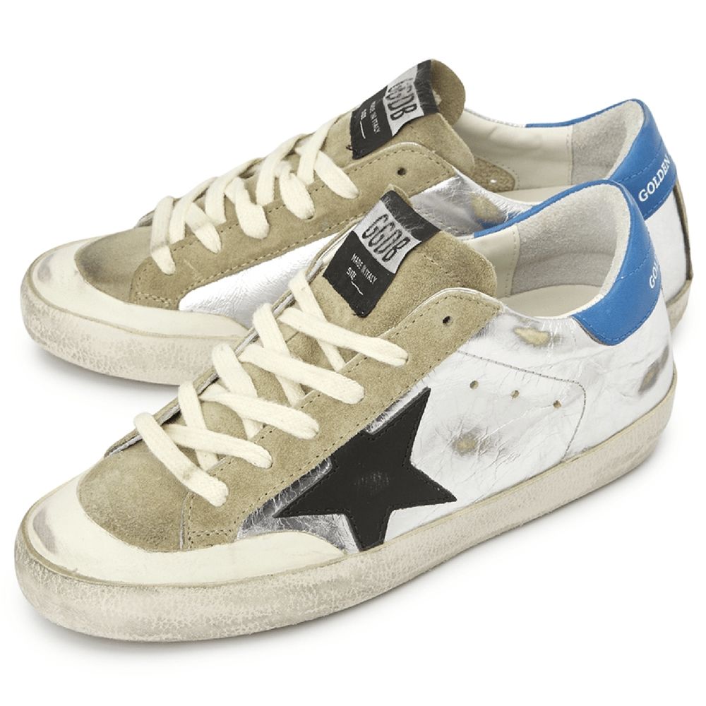 Golden Goose Gray Calfskin Sneaker