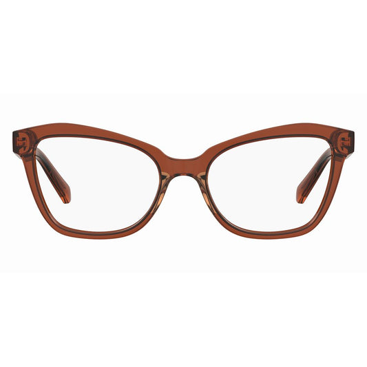 Love Moschino Yellow Acetate Frames