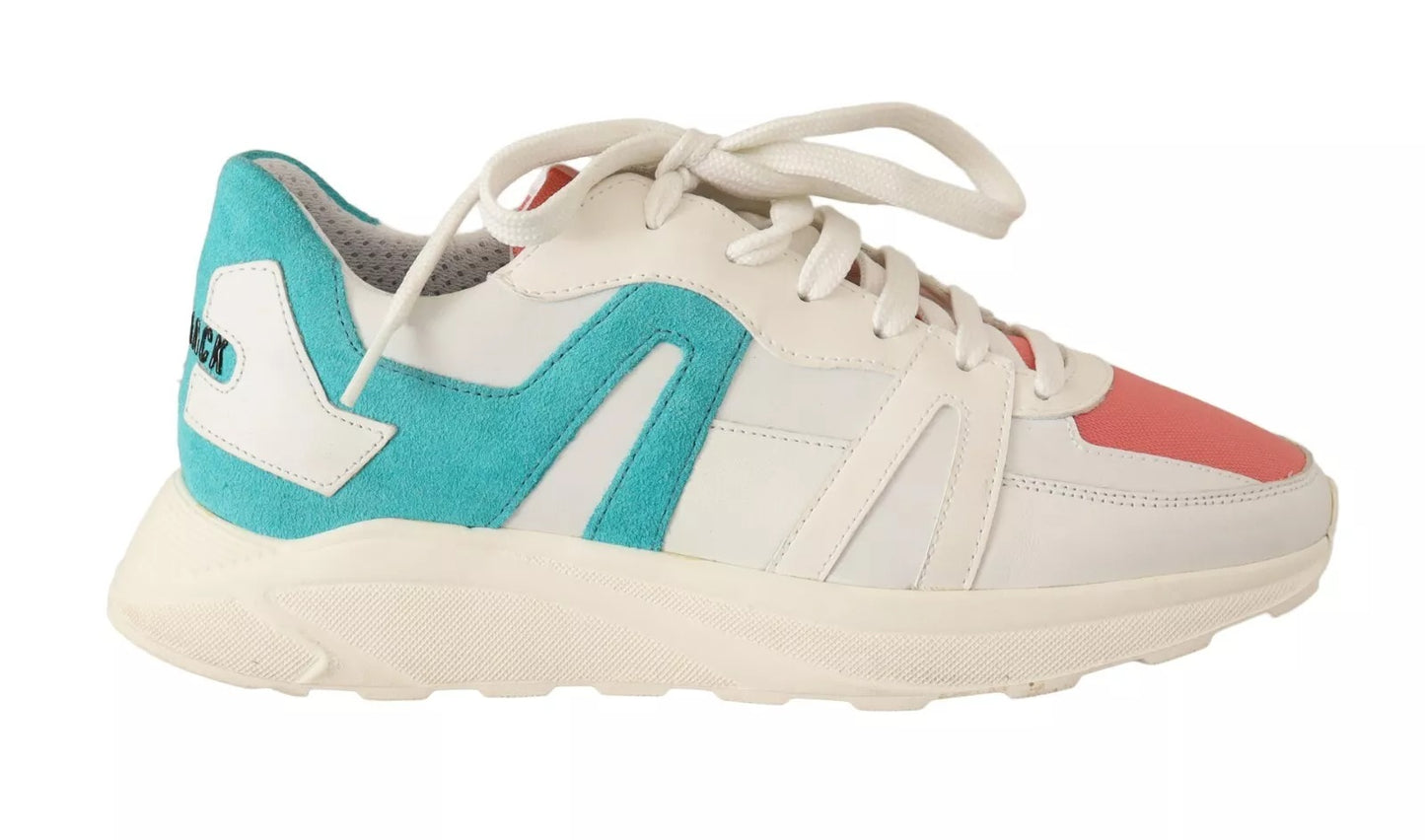 HIDE & JACK Multicolor Low Top Lace Up Women Sneakers Shoes