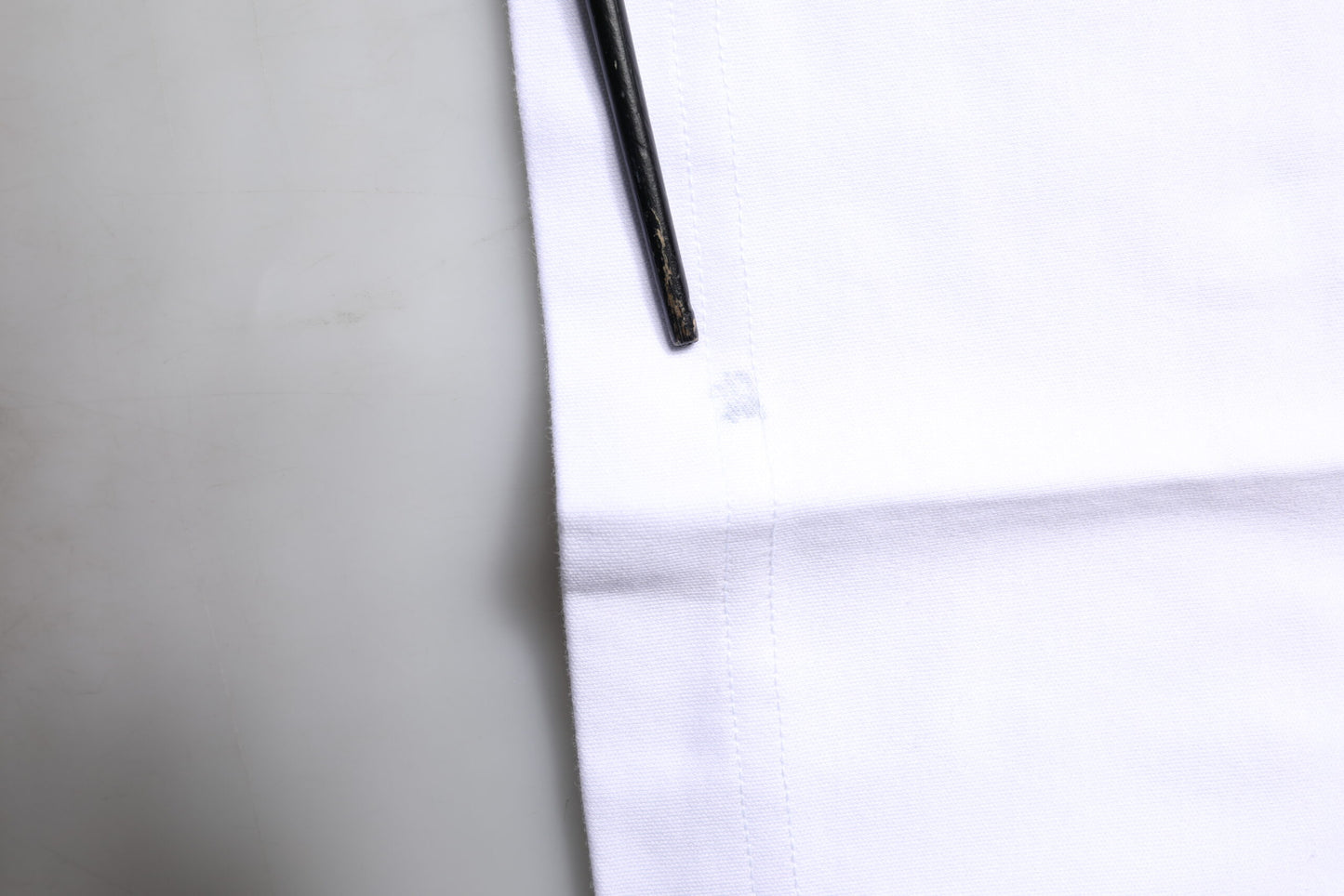 Dolce & Gabbana White Printed Cotton Crew Neck Tee T-shirt