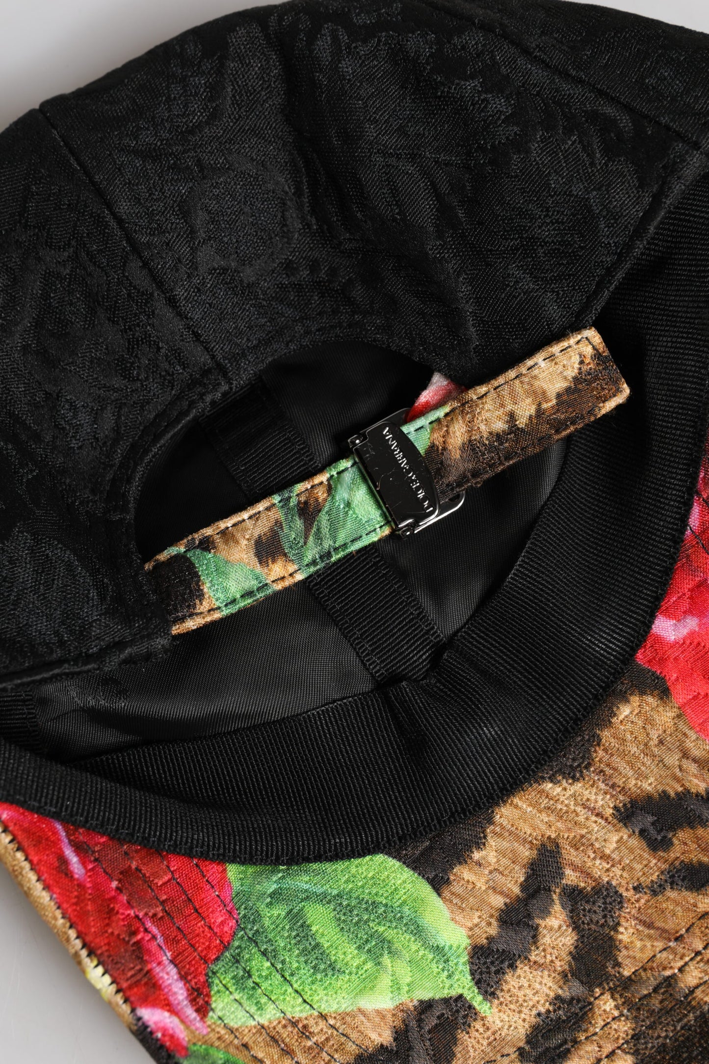 Dolce & Gabbana Multicolor DG Logo Patch 6 Panels Baseball Cap