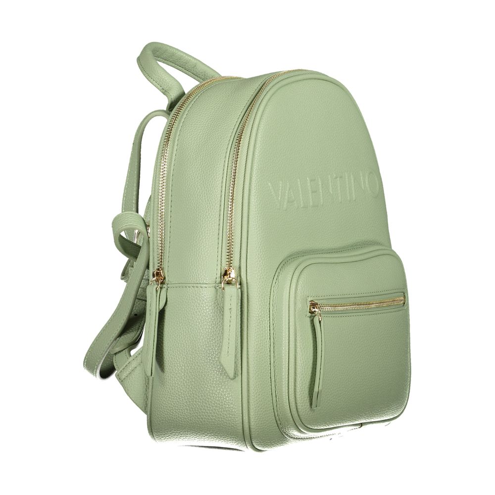 Mario Valentino Green Polyethylene Backpack