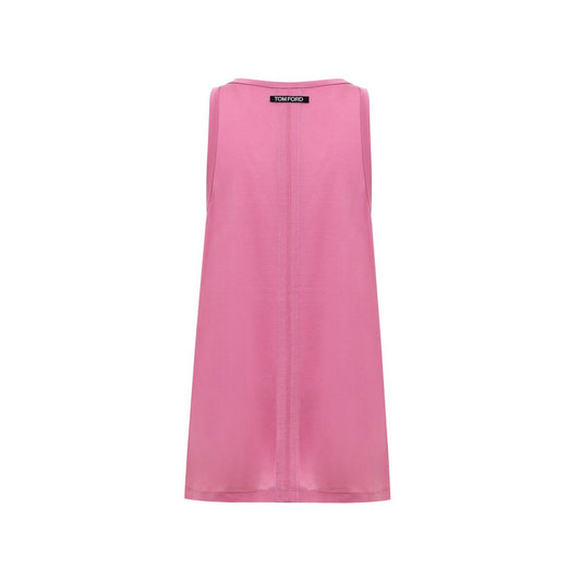 Tom Ford Pink Silk Tank Top
