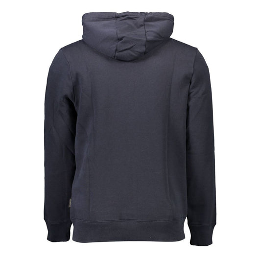 Napapijri Blue Organic Cotton Men Sweater