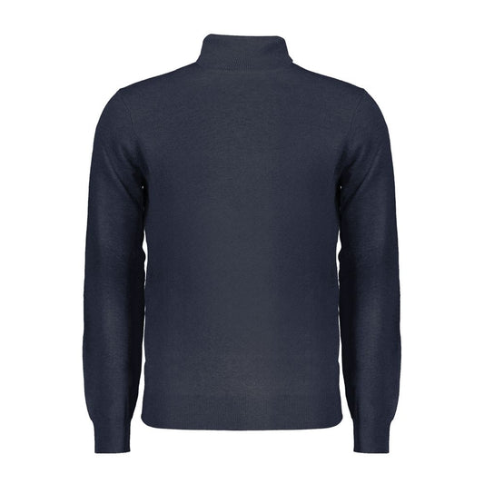 Norway 1963 Blue Wool Men Sweater