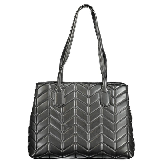 Mario Valentino Black Polyethylene Women Handbag