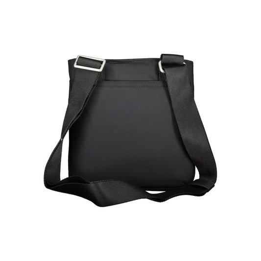 Tommy Hilfiger Black Polyurethane Women Shoulder Bag