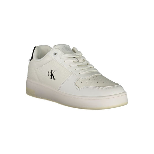 Calvin Klein White Leather Women Sneaker