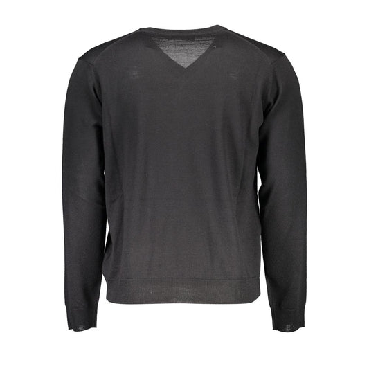 Romeo Gigli Black Wool Men Sweater