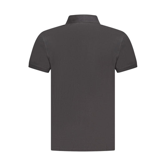 Timberland Black Cotton Men's Polo Shirt