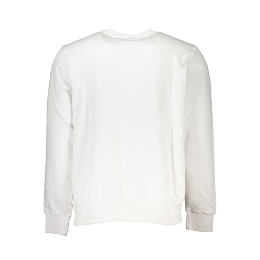 North Sails White Cotton Men Sweater