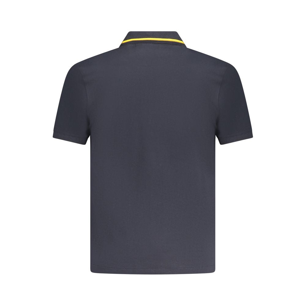 K-WAY Blue Cotton Men Polo