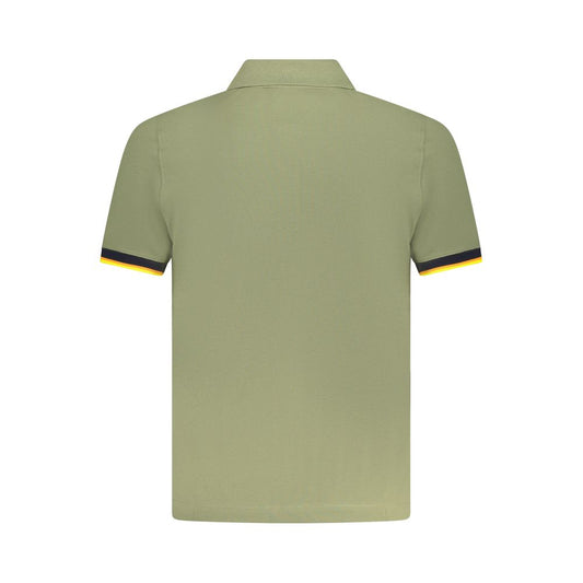 K-WAY Green Cotton Polo Shirt