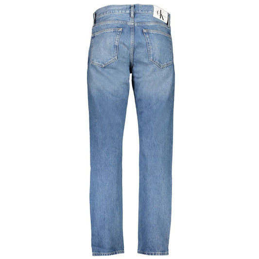 Calvin Klein Blue Cotton Men Jeans