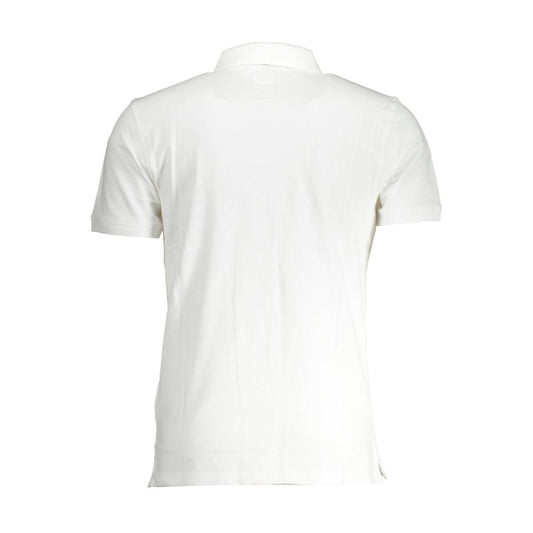 Levi's White Cotton Polo Shirt
