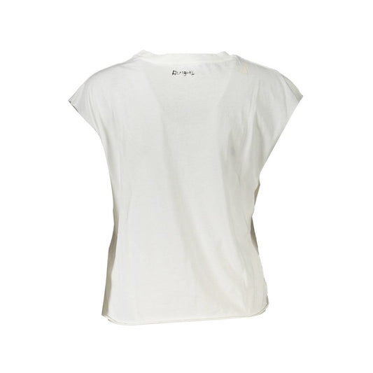 Desigual White Cotton Women Top